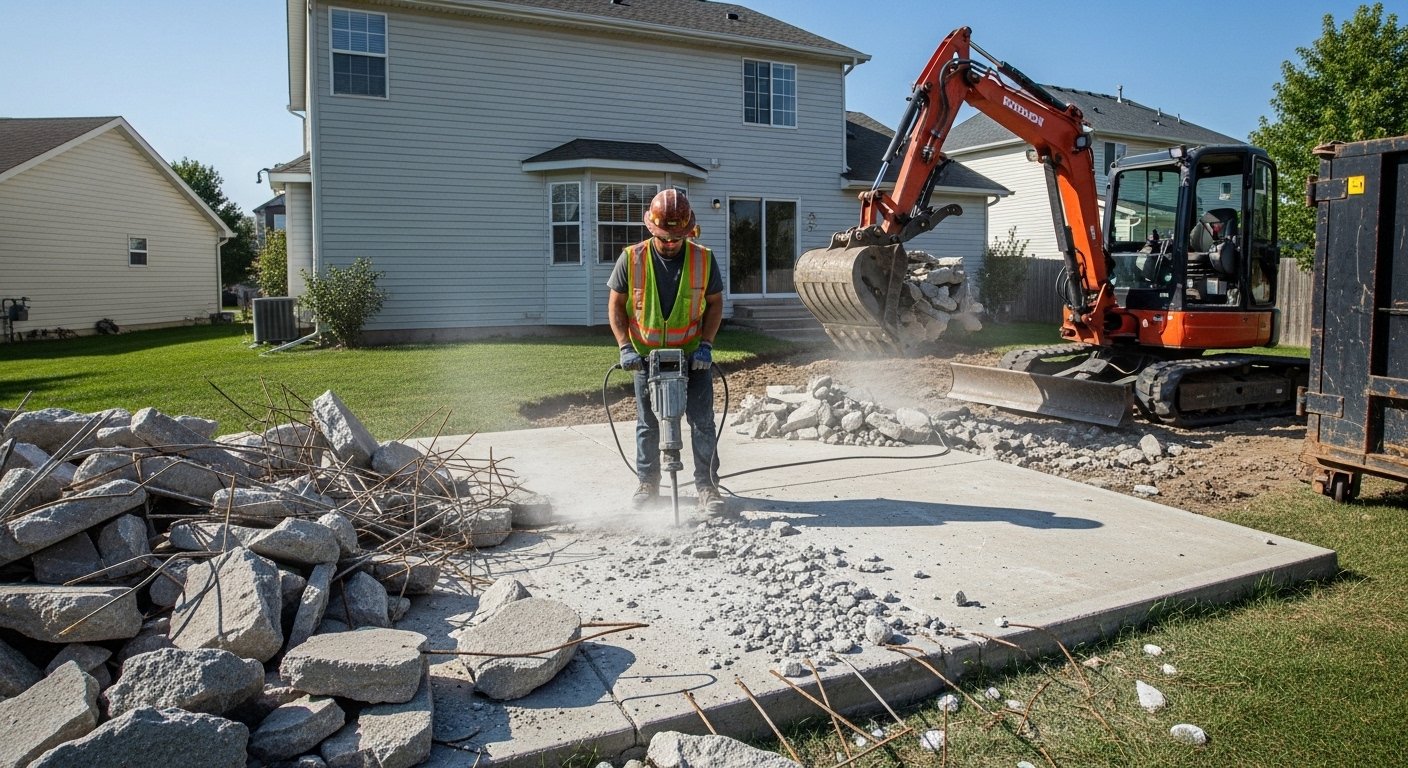 Concrete Demolition & Removal in Orangetown NY