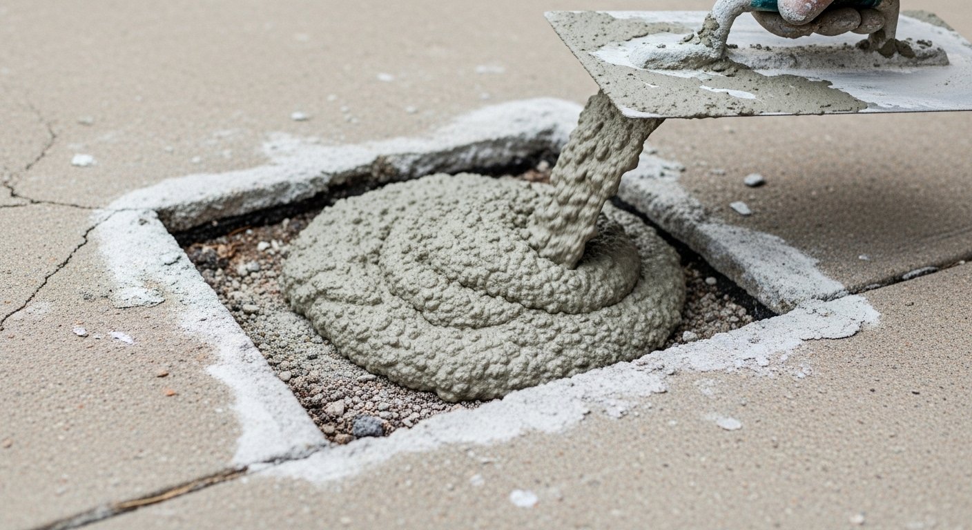 Concrete repair detail